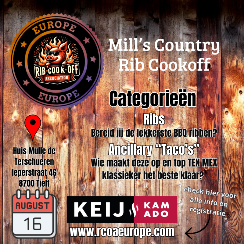 Mill's Country Rib Cookoff 2025